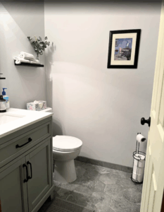 Hamilton custom tile floor after photo by KR Remodeling